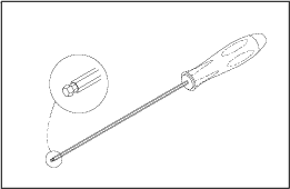 [RPT297] 5/64" Hex X 7" Long Balldriver for Scican