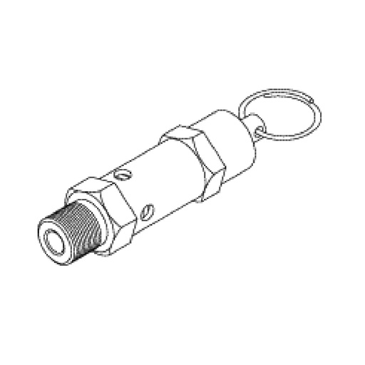 [TUV065] Safety Valve (40 PSI) for Tuttnauer®