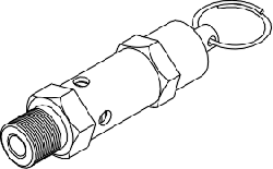 [TUV011] Safety Valve (37PSI) for Tuttnauer®