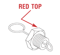 [TUJ033] Air Jet Valve (Red Top) for Tuttnauer®