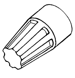 [RPT018] Twist-On Wire Connector - 5 per package