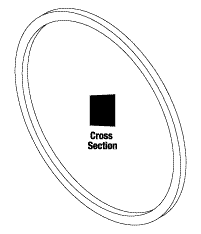 [TUG003] Door Gasket for Tuttnauer® (10.590" OD Green silicone)