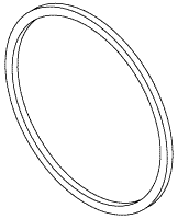 [TUG074] Door Gasket for Tuttnauer® (15.945" OD Red silicone)