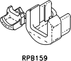 [RPB159] Strain Relief Bushing for Whip-Mix