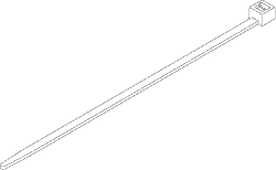 [RPT396] Cable Tie (4" Gray )