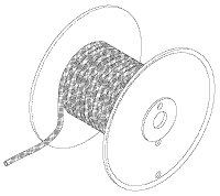 [RPS399] Hi-Temp Sleeving (1/4" ID expands to 3/8" ID)