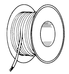 [RPW033] High Temperature Wire (White #16AWG)