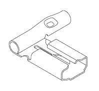 [RPT905] Flag Terminal (1/4" QC) - 20 per package