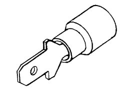 [RPT258] Quick Disconnect .187 Tab - 20 per package