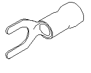 [RPT009] #8 Spade Terminal - 20 per package