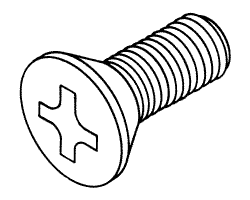 [RPH136] Metric Screw (M4 x 8) - 25 per package