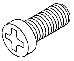[RPH132] Metric Screw (M6 x 10) - 25 per package
