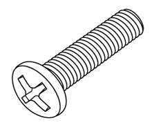 [RPH101] Screw (6-32 x 1/2) - 50 per package