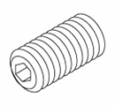[RPH207] Socket Head Set Screw - 50 per package