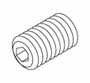 [RPH206] Socket Head Set Screw - 50 per package