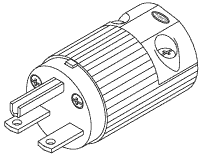 [RPP594] Industrial Grade Male Plug