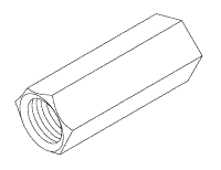 [RPA632] Connector for Metal Tubing Snake