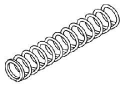 [PCS688] Release Spring for Pelton & Crane