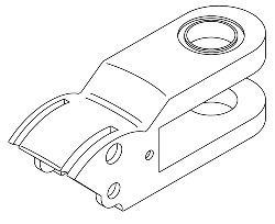 [PCK669] Straight Knuckle for Pelton & Crane