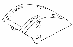 [PCK668] Drop Knuckle for Pelton & Crane