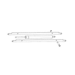 [PCA656] Gas Spring Assembly - Ceiling or Track (210 LBS.) for Pelton &amp;am