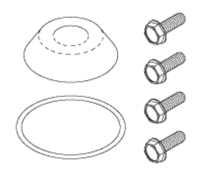 [CMK122] Unloader Valve Repair Kit (Fits Unloader Valve Right Angle Quick Exhaust Valve)