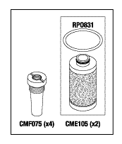 [CMK147] Compressor PM Kit (For quad headed compressors)
