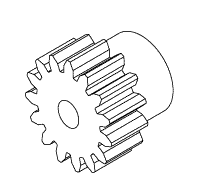 [ATG613] "L" Transfer Arm Gear for Air Techniques