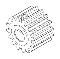 [ATG612] Dryer Drive Gear for Air Techniques
