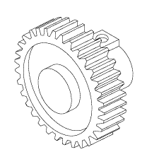 [ATG627] Main Drive Gear for Air Techniques for Model Peri Pro II