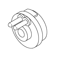 [ATH665] Hub & Pin Assembly for Air Techniques for Peri Pro III