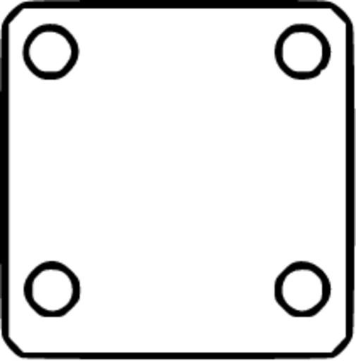 [ADD019] Diaphragm for A-dec - 6 per package (Size: 1.0 x 1.0 x .013)