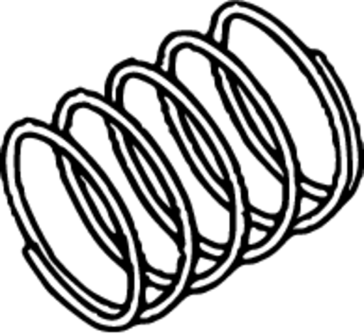 [ADS086] Helical Compression Spring for A-dec
