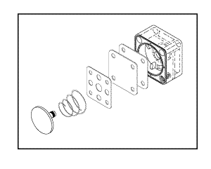 [ADK173] Black Valve Body Repair Kit for A-dec