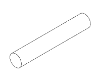 [RPP744] Dowel Pin - Fits: Foot Control Accessory Button, Wet/Dry Toggle Valve
