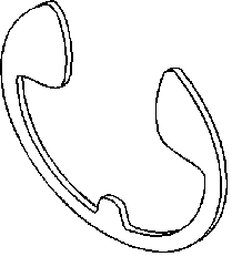 [ADR040] Retaining Ring (External) for A-dec (ADR040)