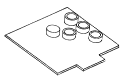 [ADG124] Auto Block Gasket (Red) for A-dec