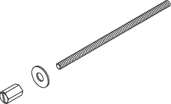 [ADK152] 3 Block Tie Bolt for A-dec