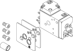 [ADK142] Handpiece Control Block for A-dec