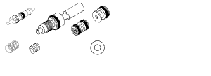 [ADK071] Century Water Valve Service Kit for A-dec