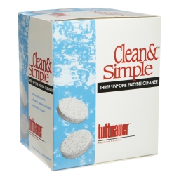 [CS0144] Tuttnauer Clean & Simple Ultrasonic/Enzymatic Tablets - Case of 12 Boxes with 144 Tablets