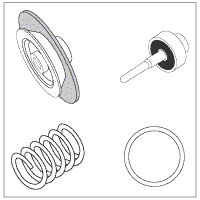 [ADK131] Air & Water Regulator Service Kit for A-dec