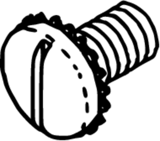 [ADS054] Pan Head Slotted Screw for A-dec