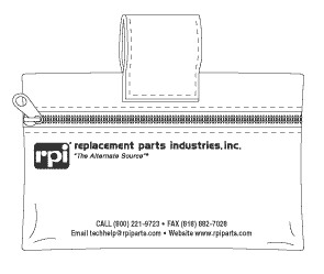 [RPP634] Accessory Pouch for A-dec
