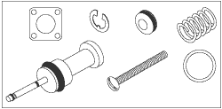 [ADK033] Vacuum Drain Knob Service Kit for A-dec