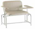 INTENSA Upholstered Blood Draw/Phlebotomy Chair with Padded Arm Rest