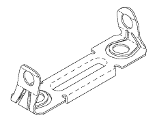 [MIB186] Capacitor Mounting Bracket