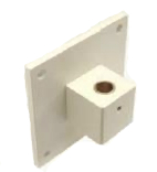 [105-018] Wall Mount for 1/2&quot; Diameter Pin Mount