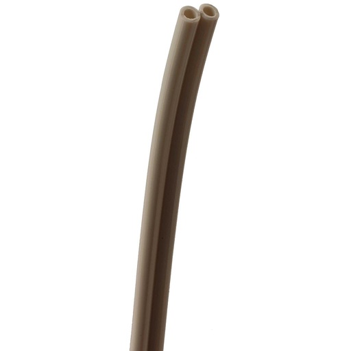 [115-016] Beaverstate 2-Hole Standard Foot Control Tubing (Gray Polyurethane)