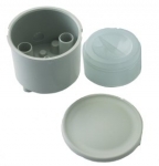 [5873] DCI Vacuum Canister Bottom Ported w/Bracket